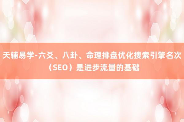 天辅易学-六爻、八卦、命理排盘优化搜索引擎名次(SEO)是进步流量的基础
